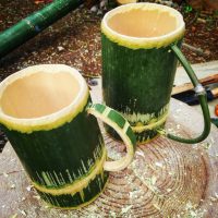 竹のマグカップ　簡単な作り方
